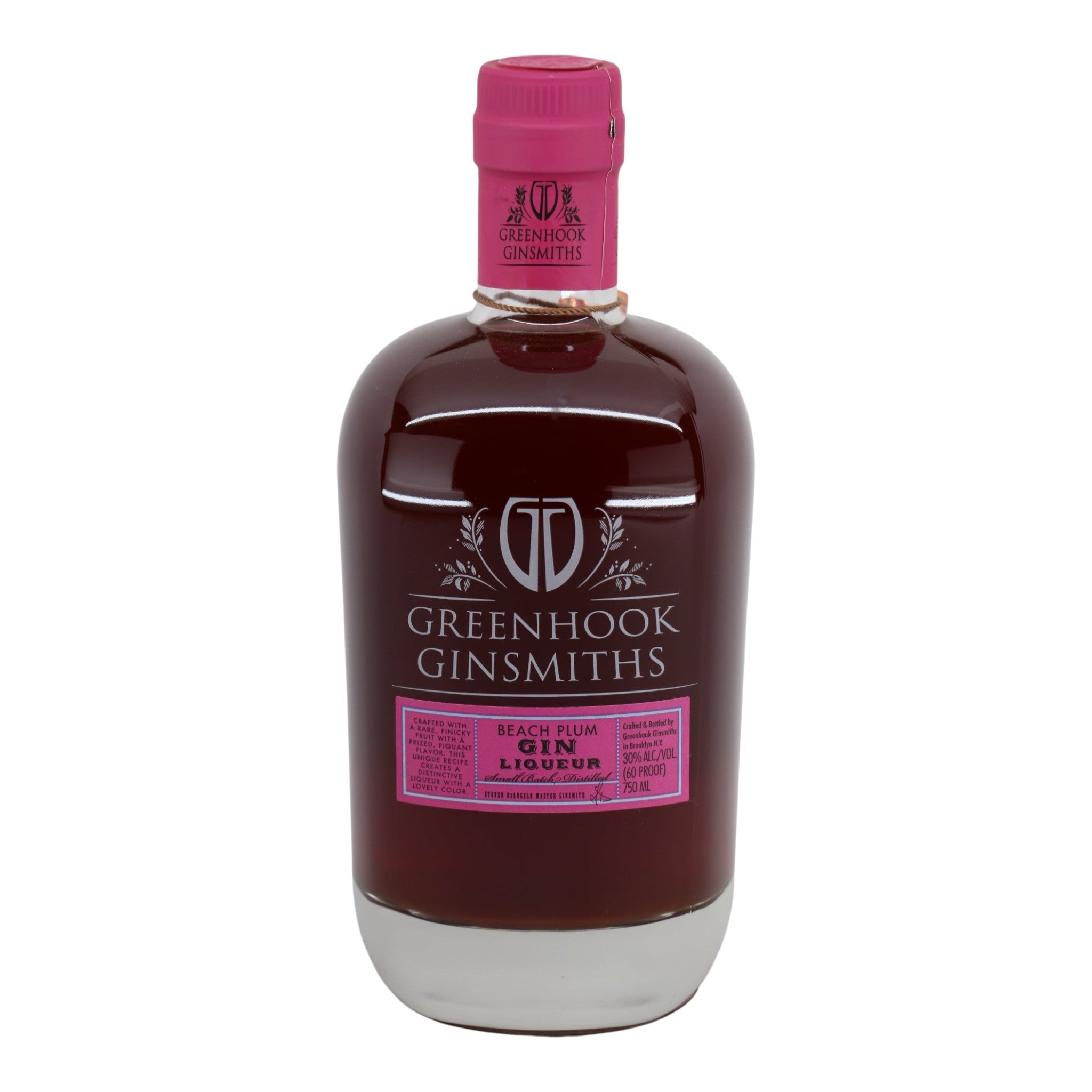 Greenhook Ginsmiths Beach Plum Gin 750mL – PJ Wine, Inc.