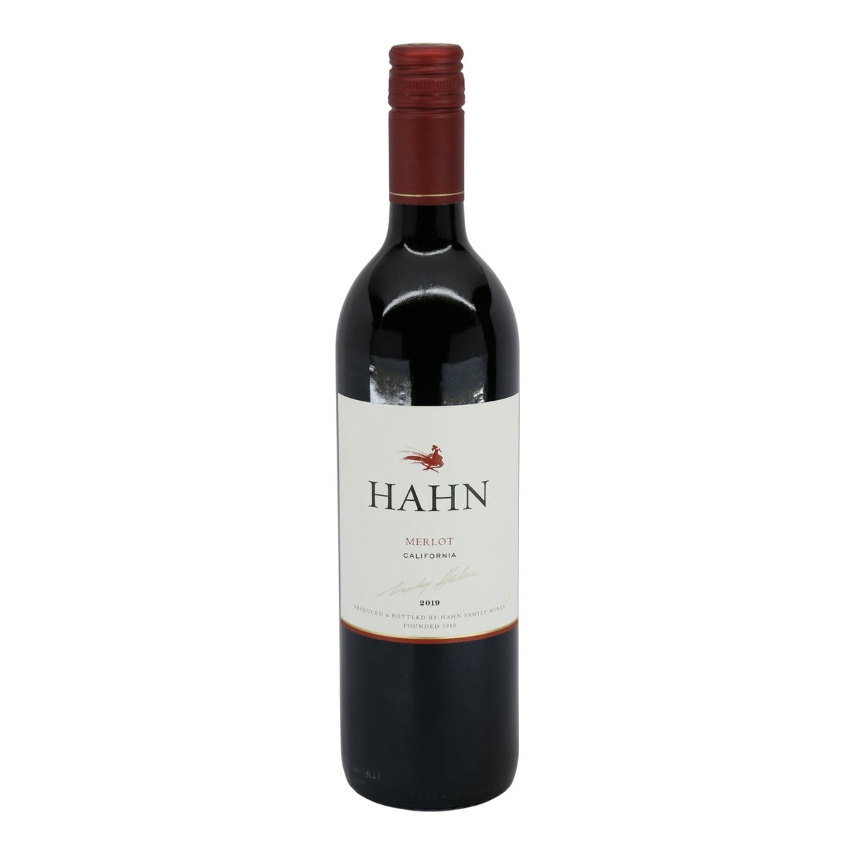 Hahn Winery Merlot 2023 red wine bottle 750mL from USA