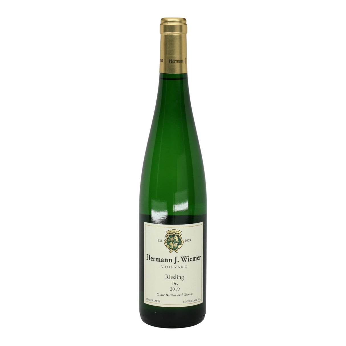 Hermann J. Wiemer Dry Riesling Fingerlakes 2022 white wine bottle 750mL from USA