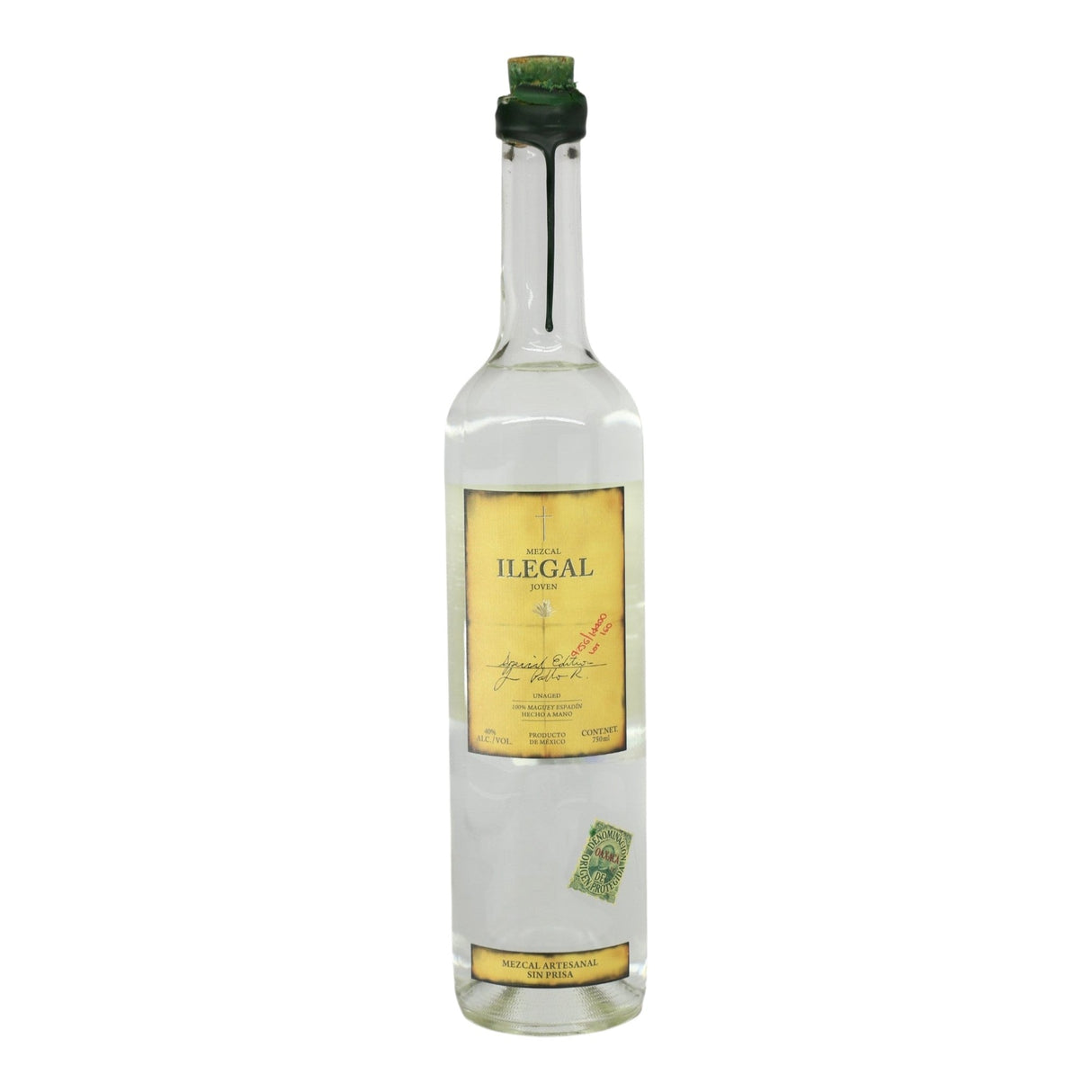 Ilegal Joven Mezcal 750mL bottle from Mexico