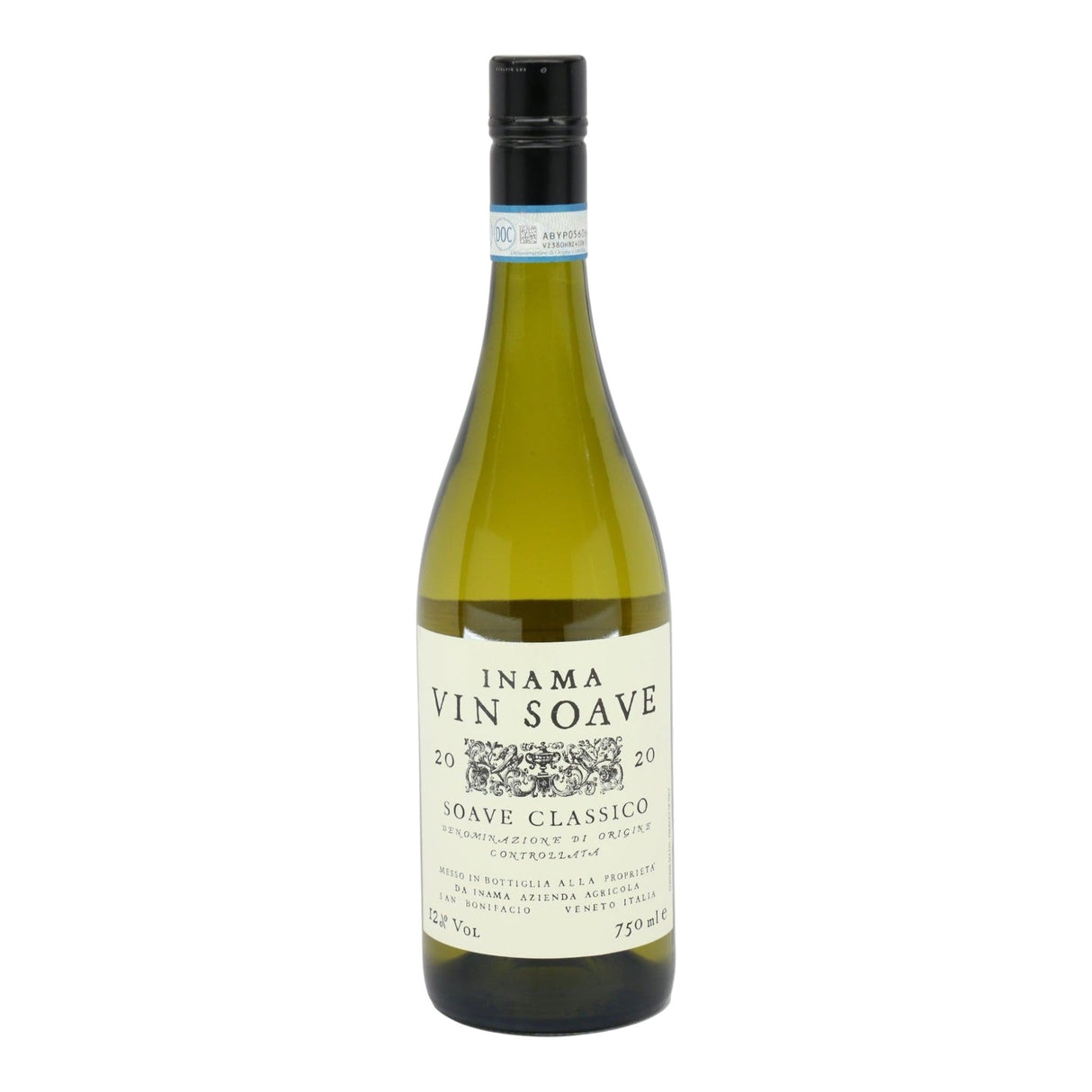 Inama Soave Classico 2024 white wine bottle 750mL from Italy