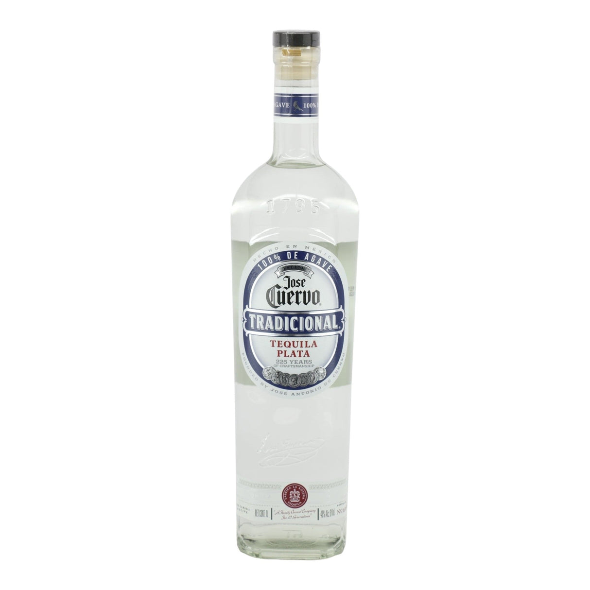 Jose Cuervo Tradicional Silver Tequila 1.0L blanco tequila bottle 1L from Mexico