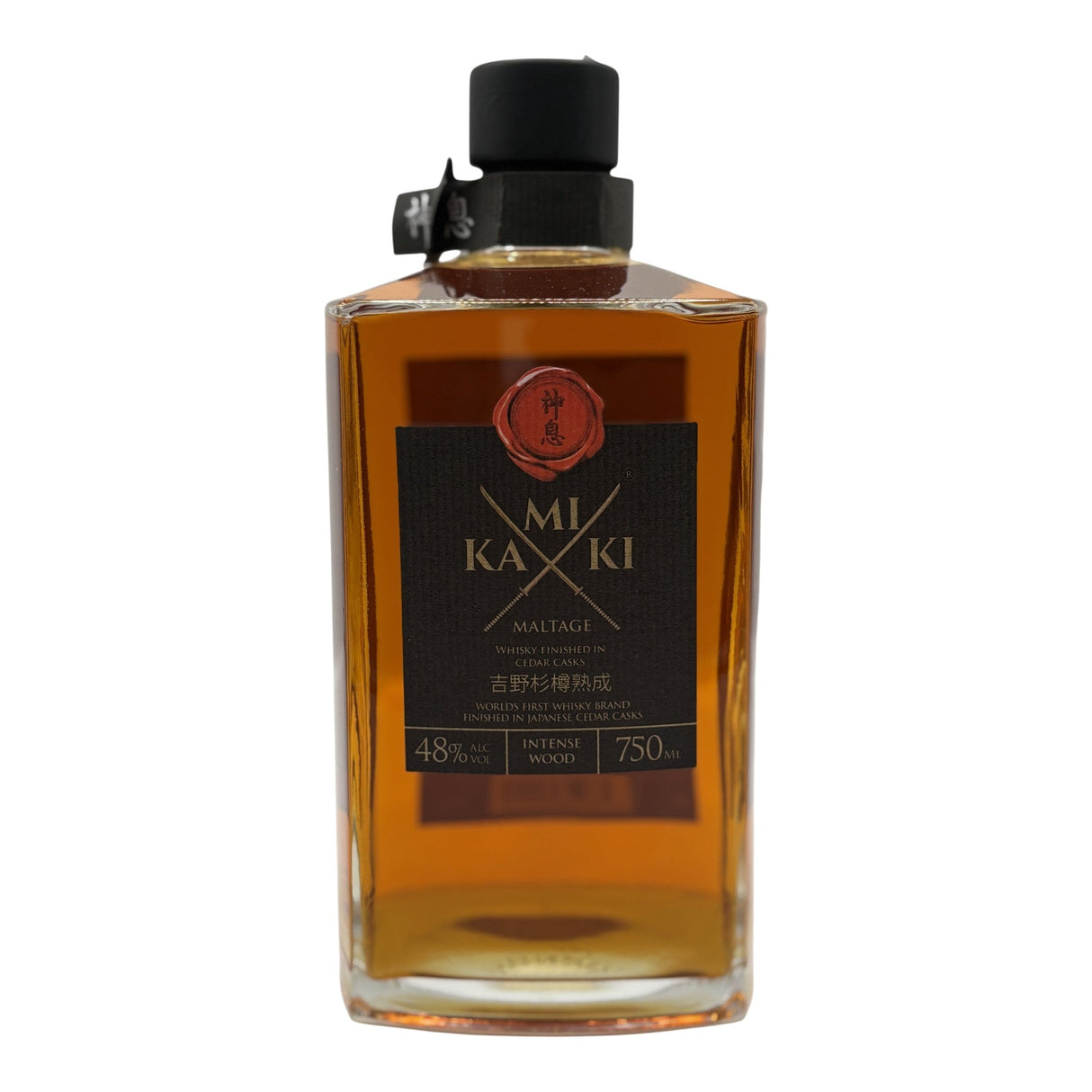 Kamiki Intense Wood Janpanese Whiskey 750mL japanese whisky bottle from Japan