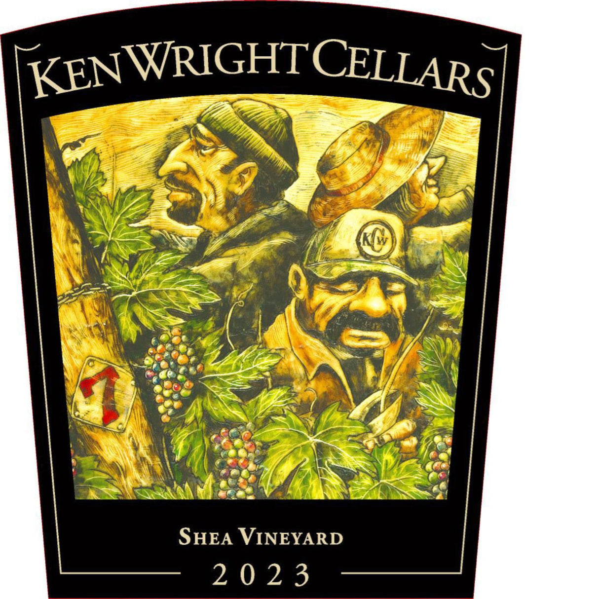 Ken Wright Shea Vineyard Willamette Valley Pinot Noir 2023 red wine bottle 750mL from USA