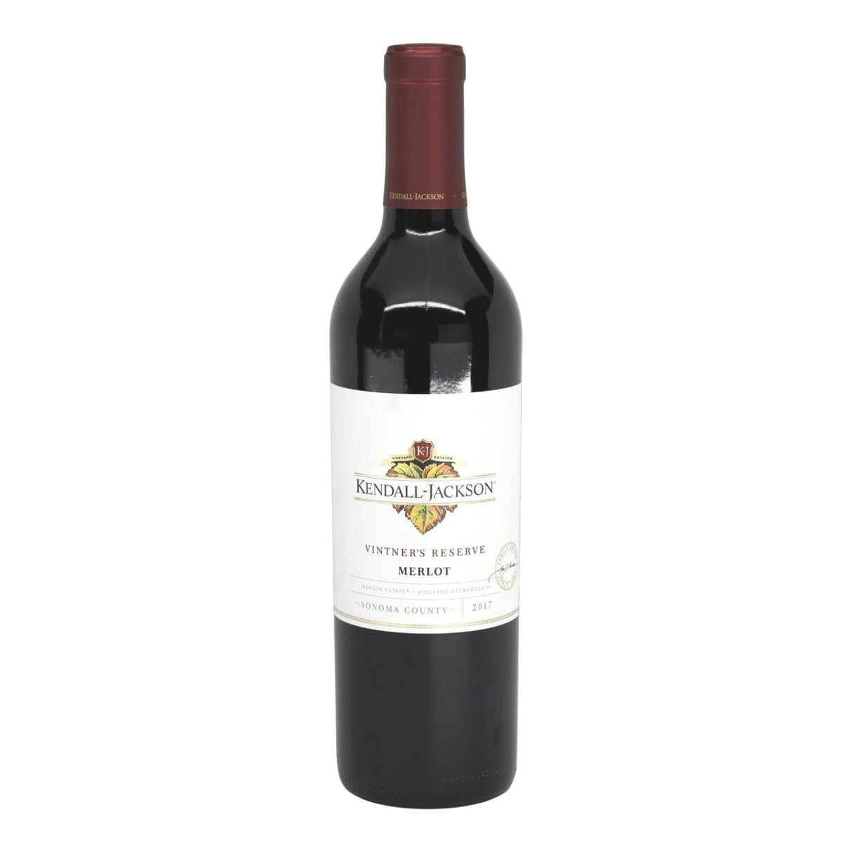 Kendall-Jackson Vintners Reserve Merlot Sonoma County 2021 red wine bottle 750mL from USA