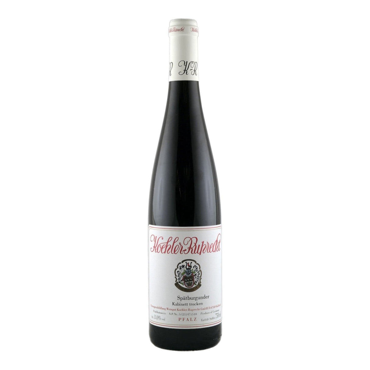 Koehler Ruprecht Kabinett Trocken Pinot Noir 2023 red wine bottle 750mL from Germany