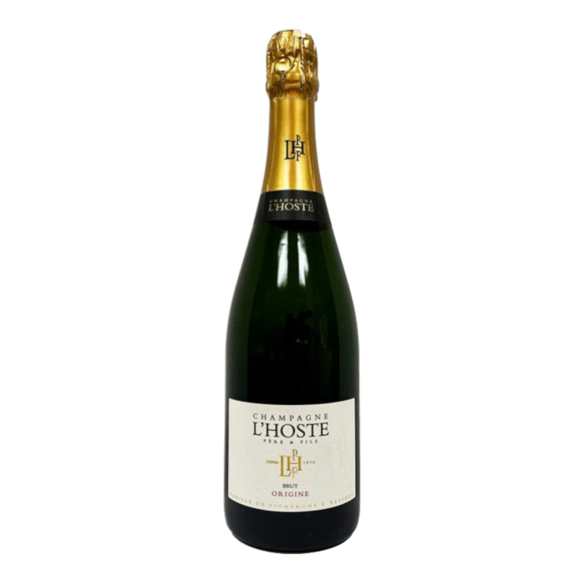 L'Hoste Pere & Fils Brut Origine Champagne Blanc NV – PJ Wine, Inc.
