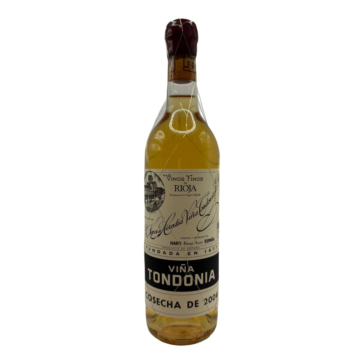 Lopez de Heredia Tondonia Blanco Gran Reserva Rioja 2004 bottle 750mL from Spain