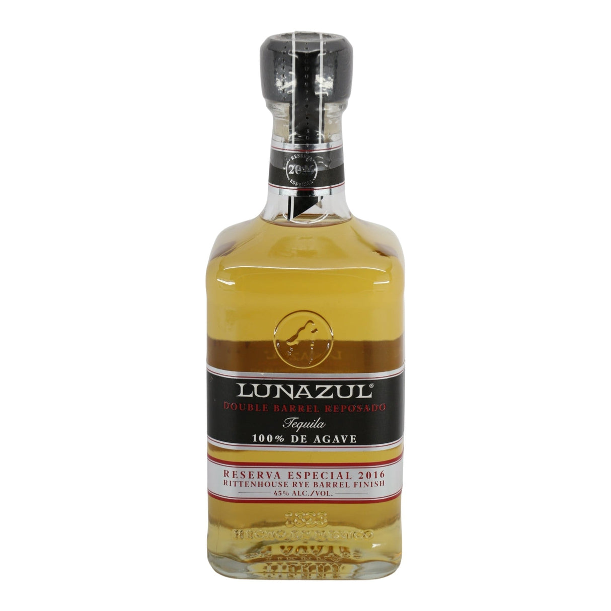 Lunazul Double Barrel Reposado Tequila 750mL bottle from Mexico