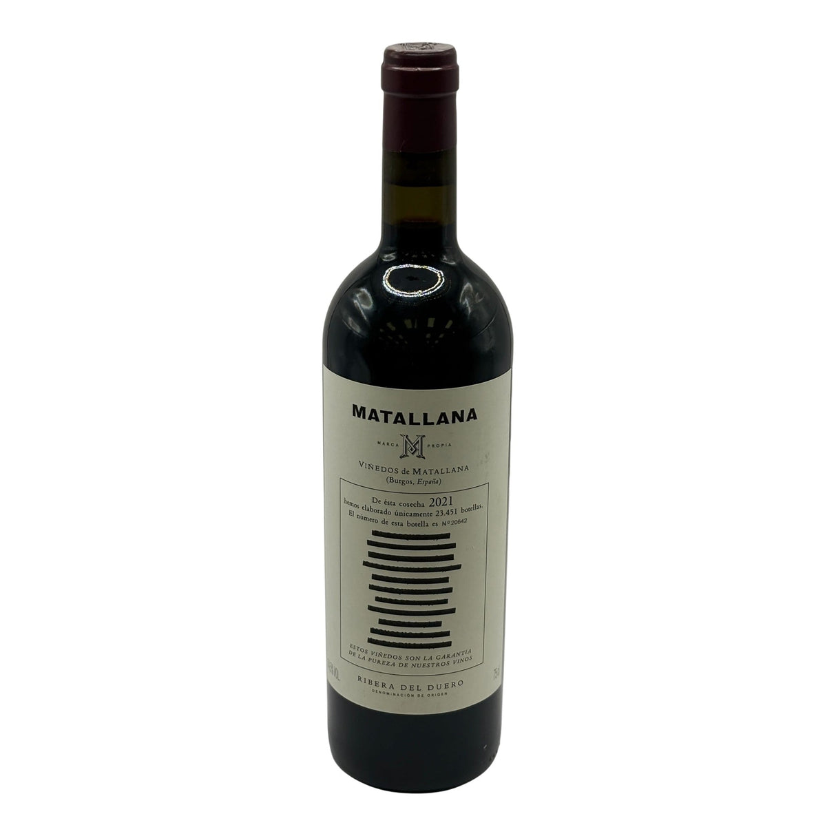 Matallana Ribera del Duero 2021 red wine bottle 750mL from Spain