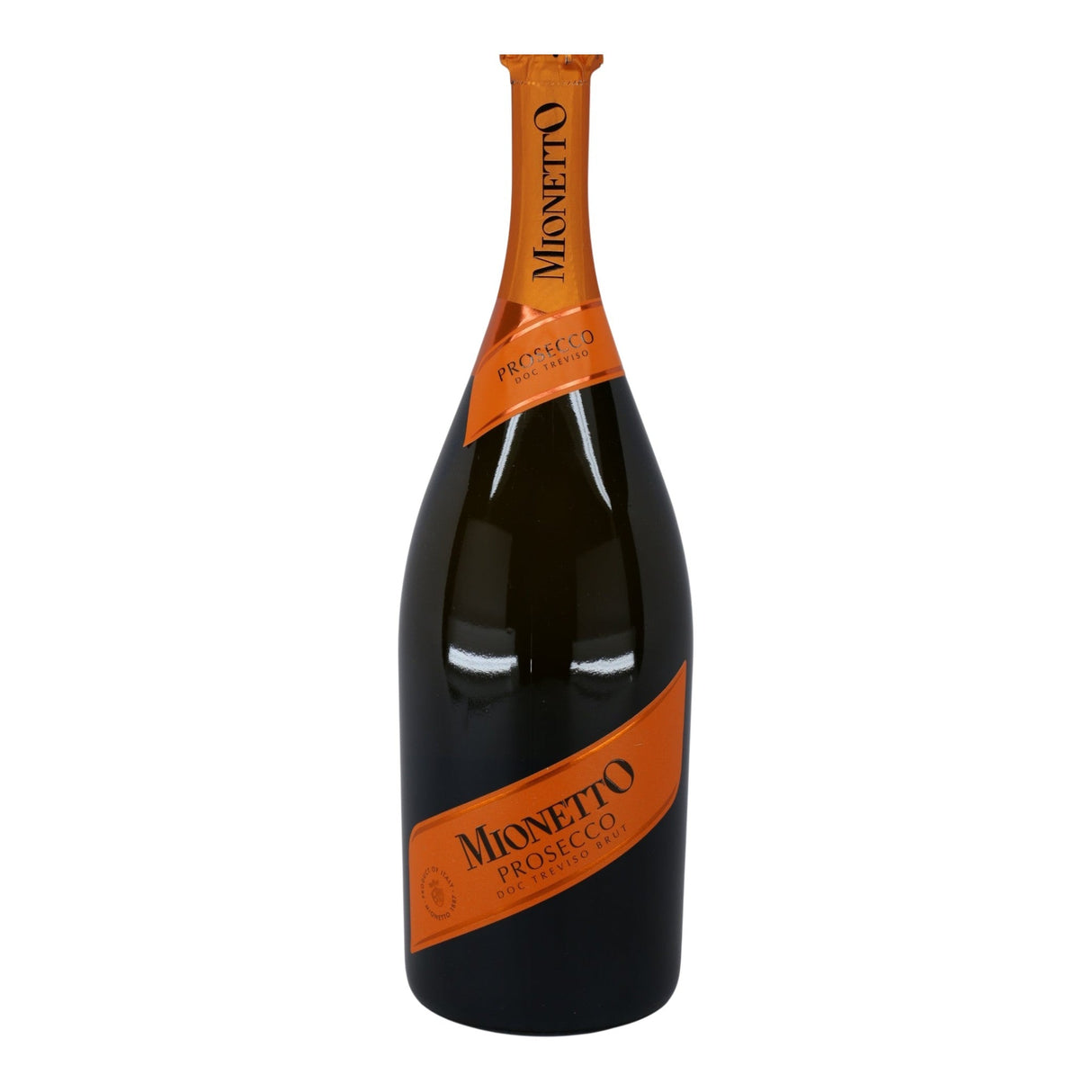 Mionetto Prosecco Brut Gold Label NV 1.5L bottle from Italy