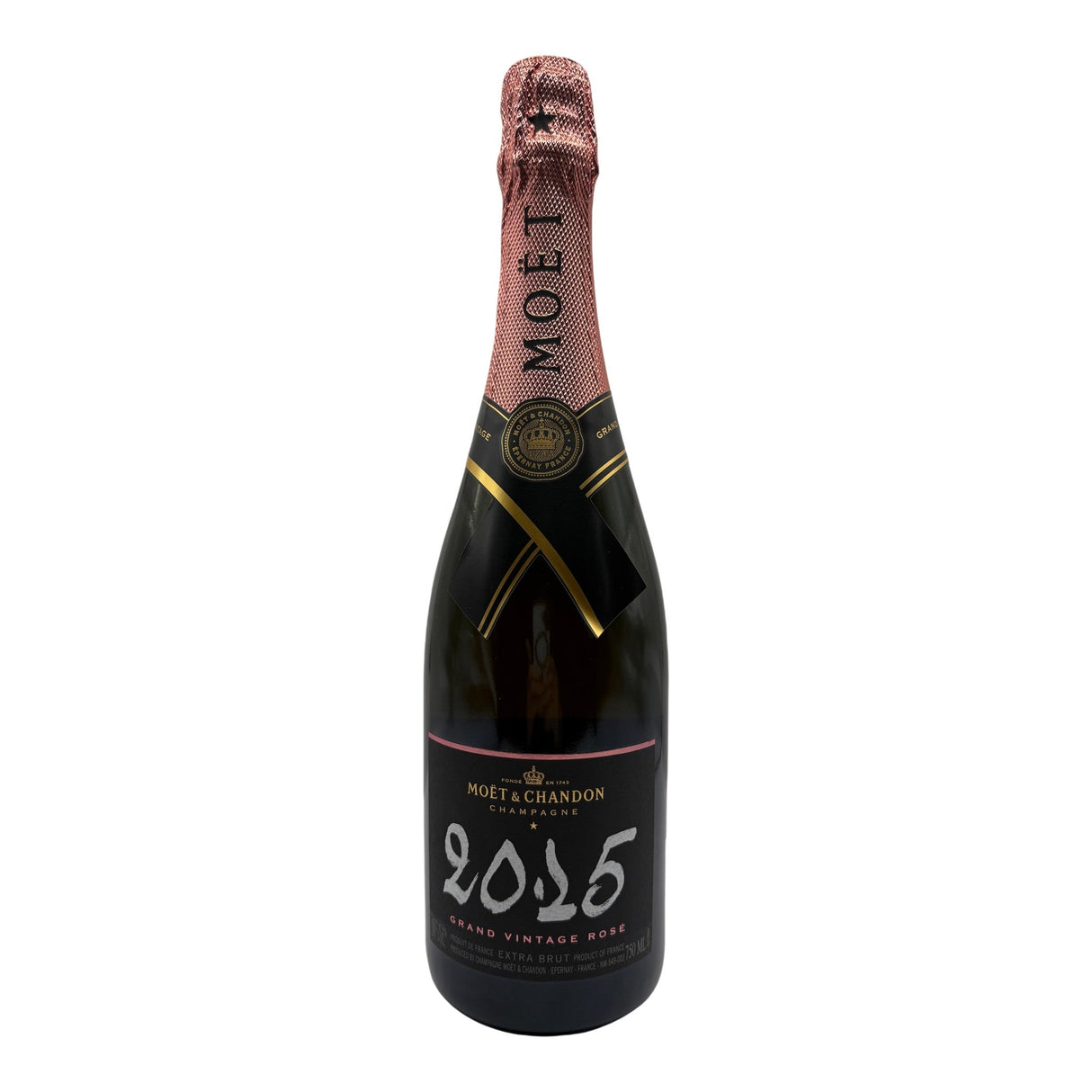 Moet et Chandon Champagne Blanc Grand Vintage 2015 bottle 750mL from France