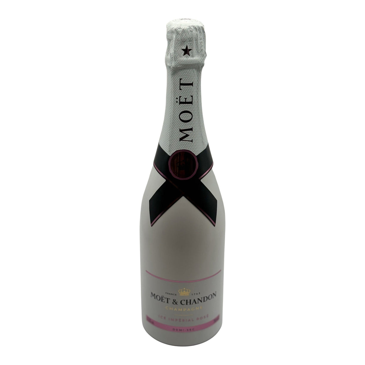 Moet ICE Rose Imperial NV (750mL) sparkling wine bottle from France