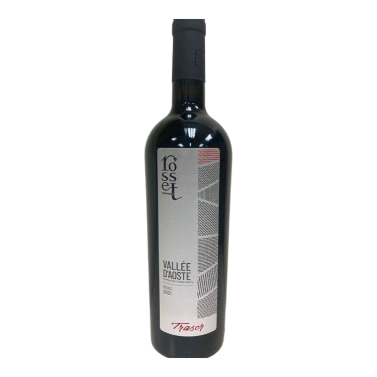 Rosset Valle d????? Aosta Trasor 2021 red wine bottle 750mL from Italy
