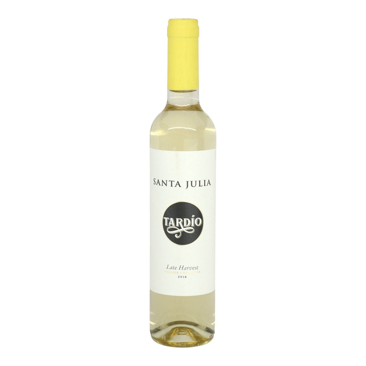 Santa Julia Torrontes Tardio Sweet 2023 500mL white wine bottle from Argentina