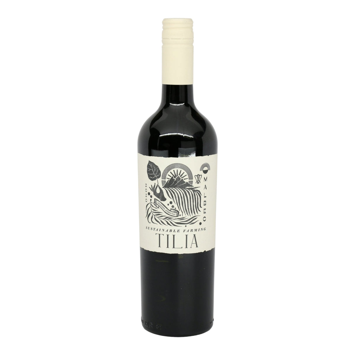 Tilia Mendoza Malbec 2023 red wine bottle 750mL from Argentina