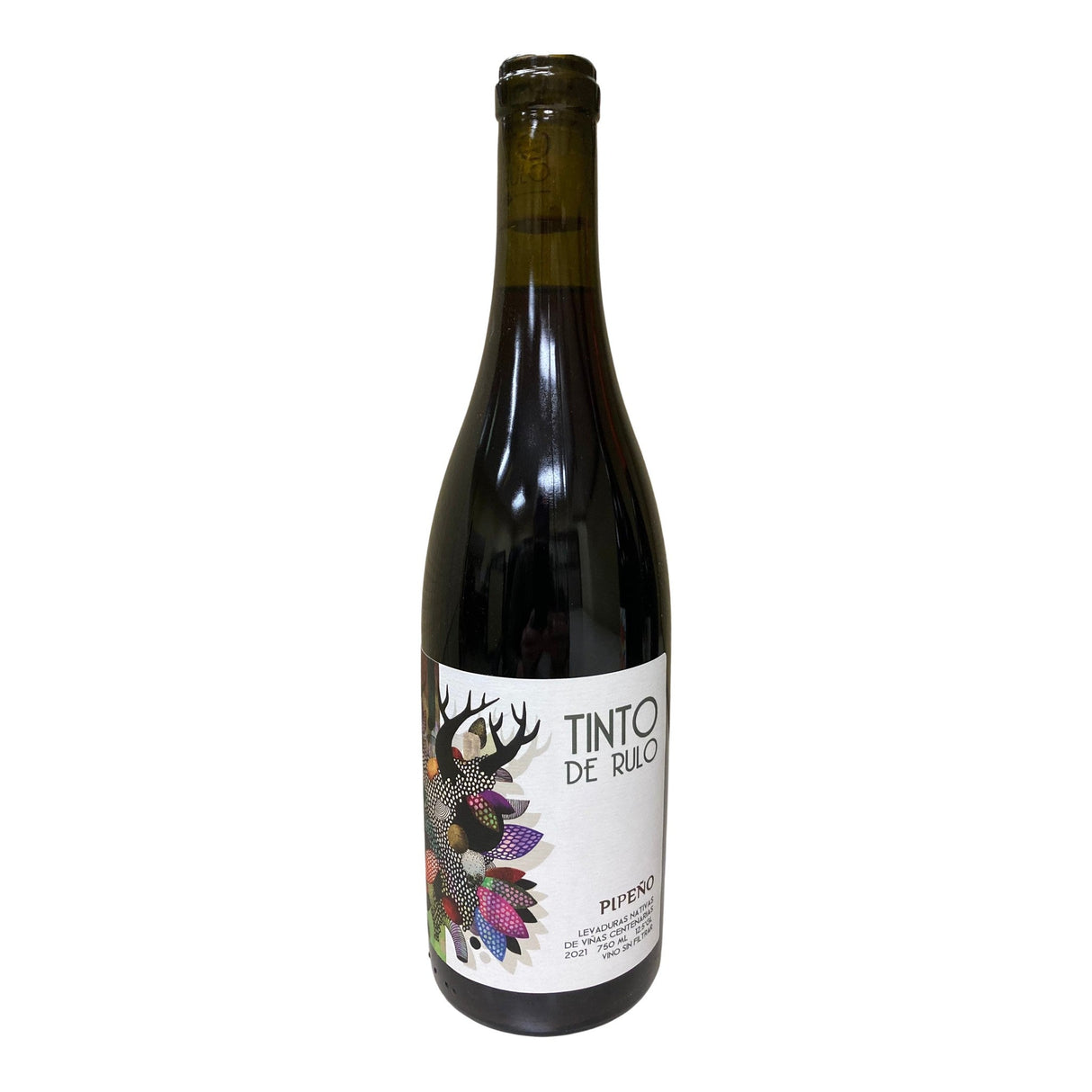 Tinto de Rulo Pipeno 2021 red wine bottle 750mL from Chile