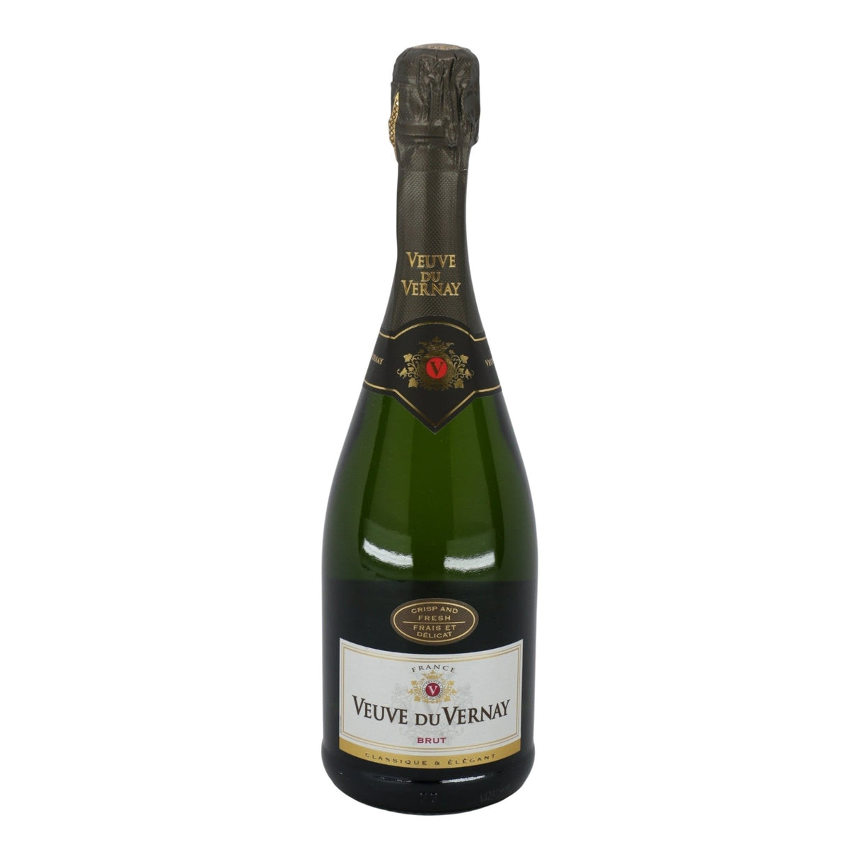 Veuve du Vernay Brut Blanc NV bottle 750mL from France