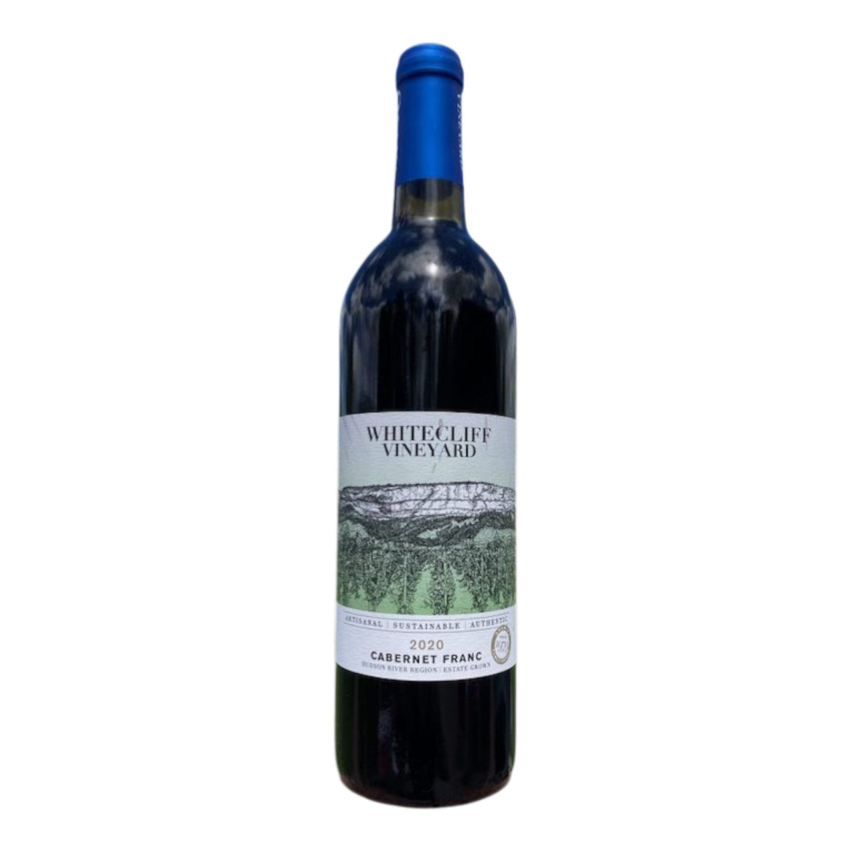 Whitecliff Vineyard Cabernet Franc 2022 red wine bottle 750mL from USA