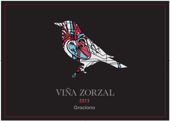 Vina Zorzal Navarra Graciano 2023 red wine bottle 750mL from Spain