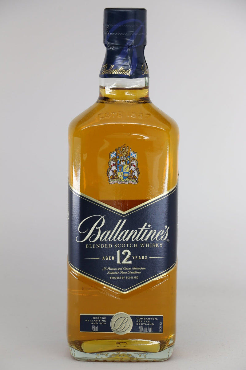 Ballantines 12 Year Gold Seal Blended Scotch Whiskey 750mL – PJ Wine, Inc.