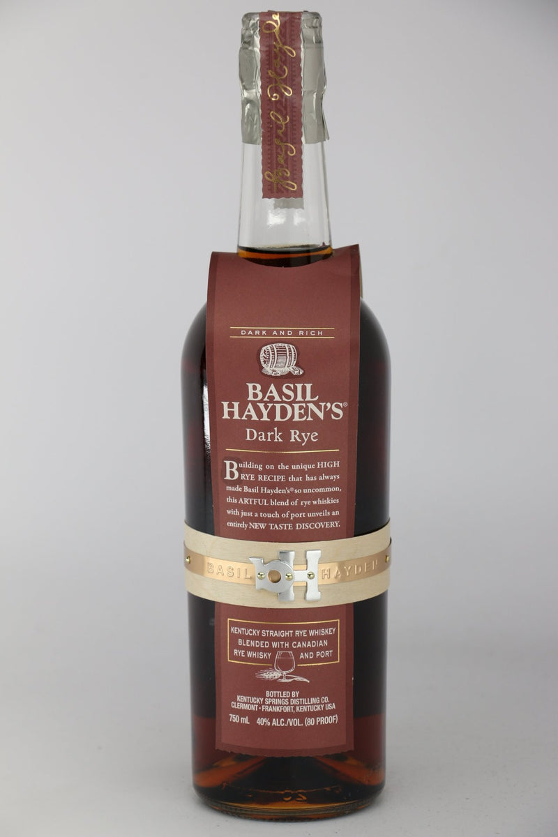 Basil Haydens Dark Rye Whiskey 750mL PJ Wine Inc