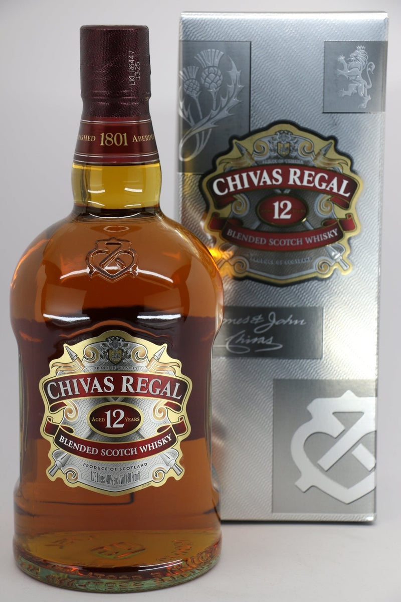 Række ud pille krænkelse Chivas Regal 12 Year Blended Scotch Whiskey 1.75L – PJ Wine, Inc.