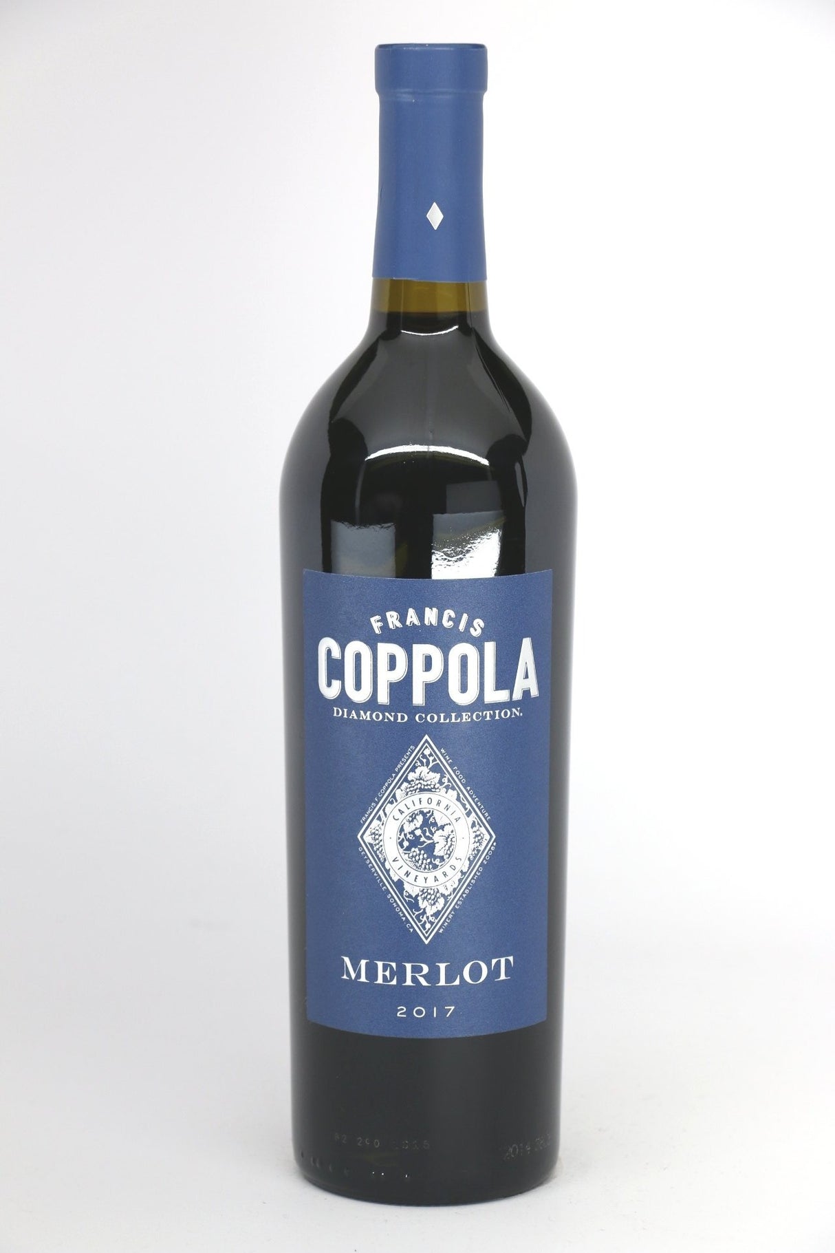 Coppola Merlot Diamond Collection Napa Valley 2021 red wine bottle 750mL from USA