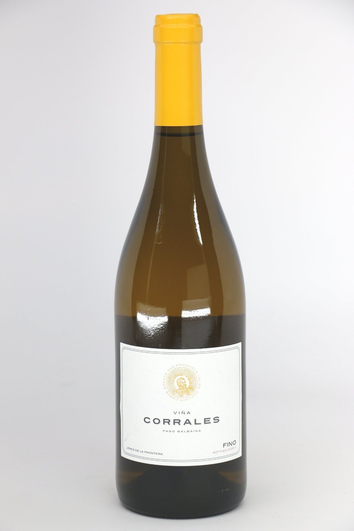 Bodegas San Francisco Javier Vina Corrales Pago Balbaina Fino Sherry Jerez NV bottle from Spain