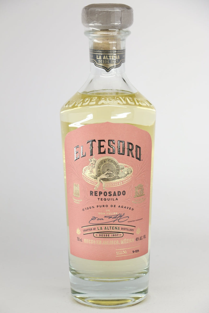 El Tesoro Reposado Tequila 750mL PJ Wine, Inc.