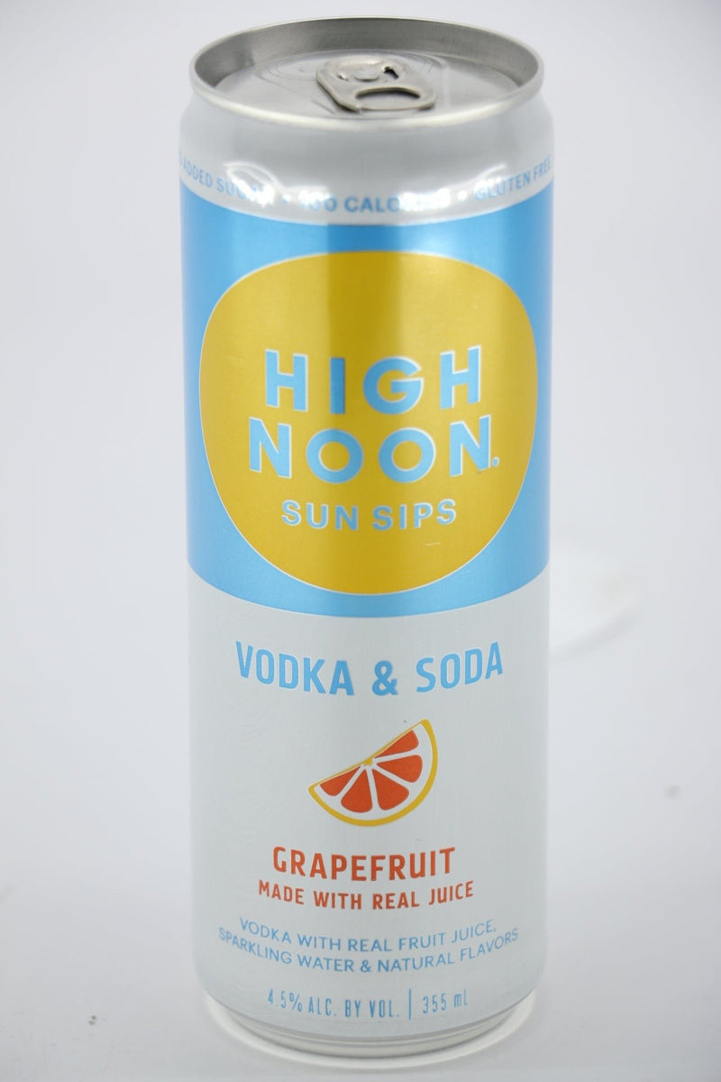 High Noon Grapefruit Flavored Vodka & Soda CAN 355mL PJ Wine, Inc.