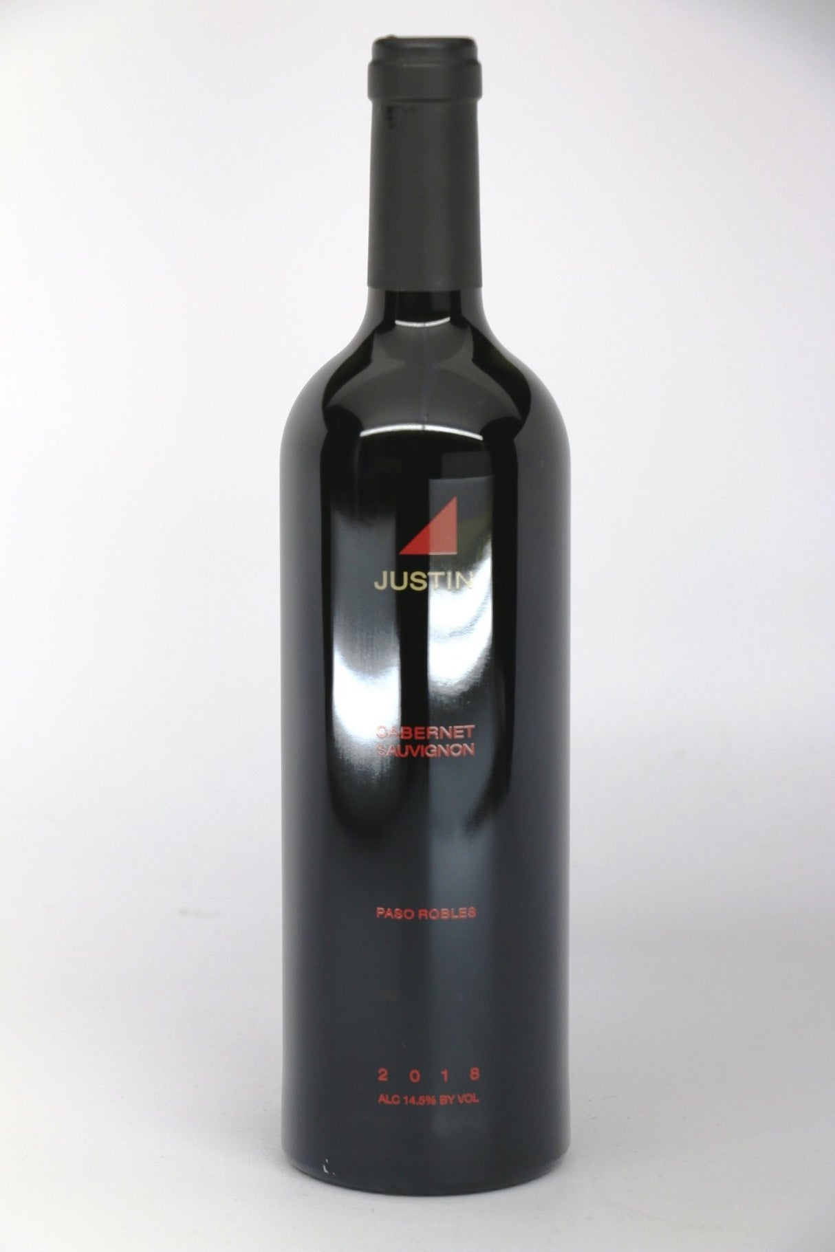 Justin Paso Robles Cabernet Sauvignon 2021 red wine bottle 750mL from USA