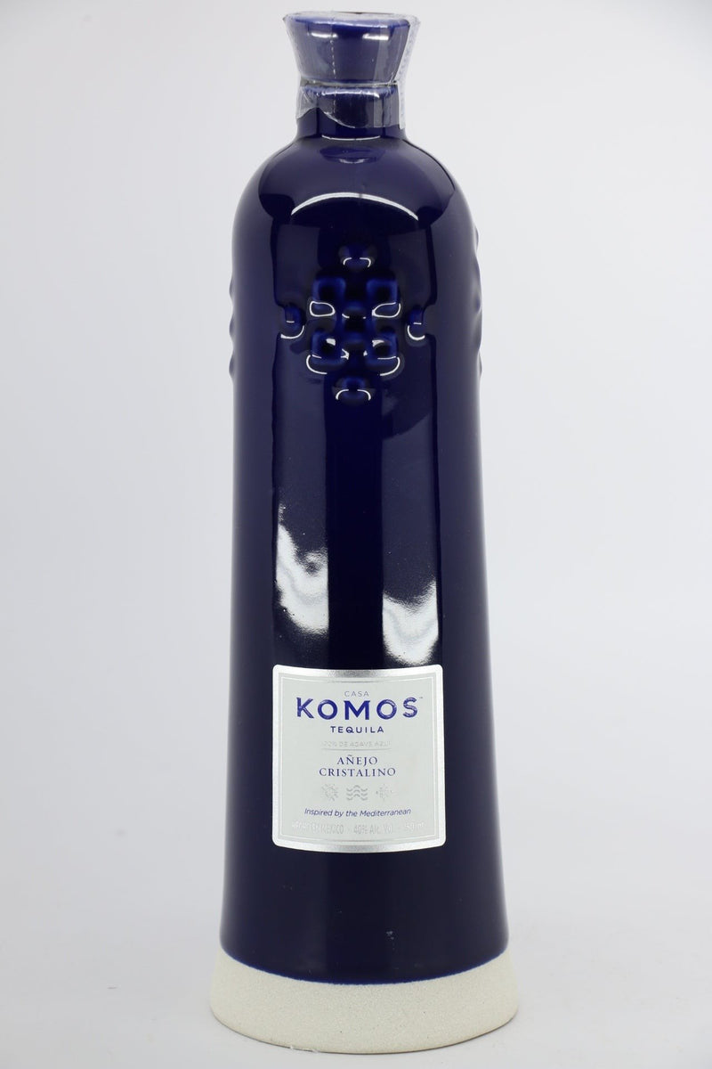 Komos Anejo Cristalino Tequila 750mL – PJ Wine, Inc.