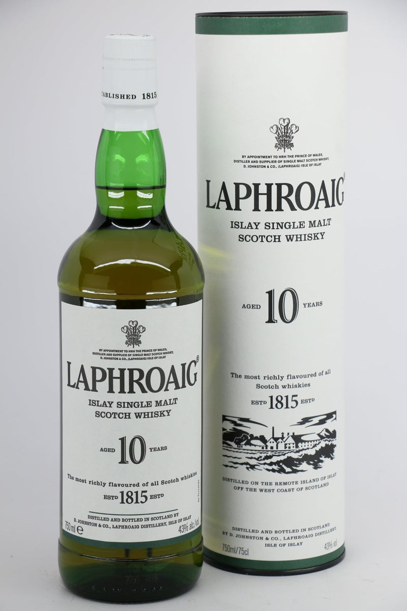 Laphroaig 10 Year Old Single Malt Scotch Whisky