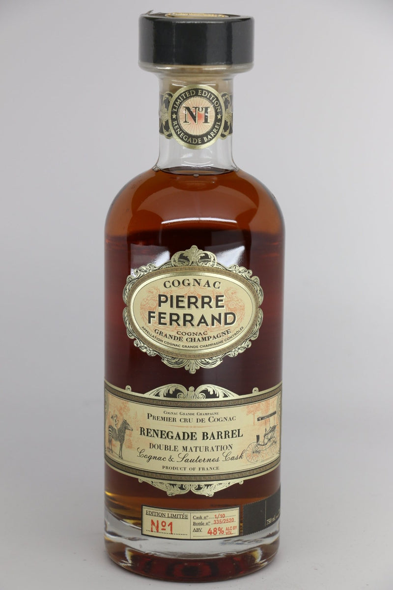 Ferrand Renegade : un Cognac vieilli en fût de rhum jamaïcain