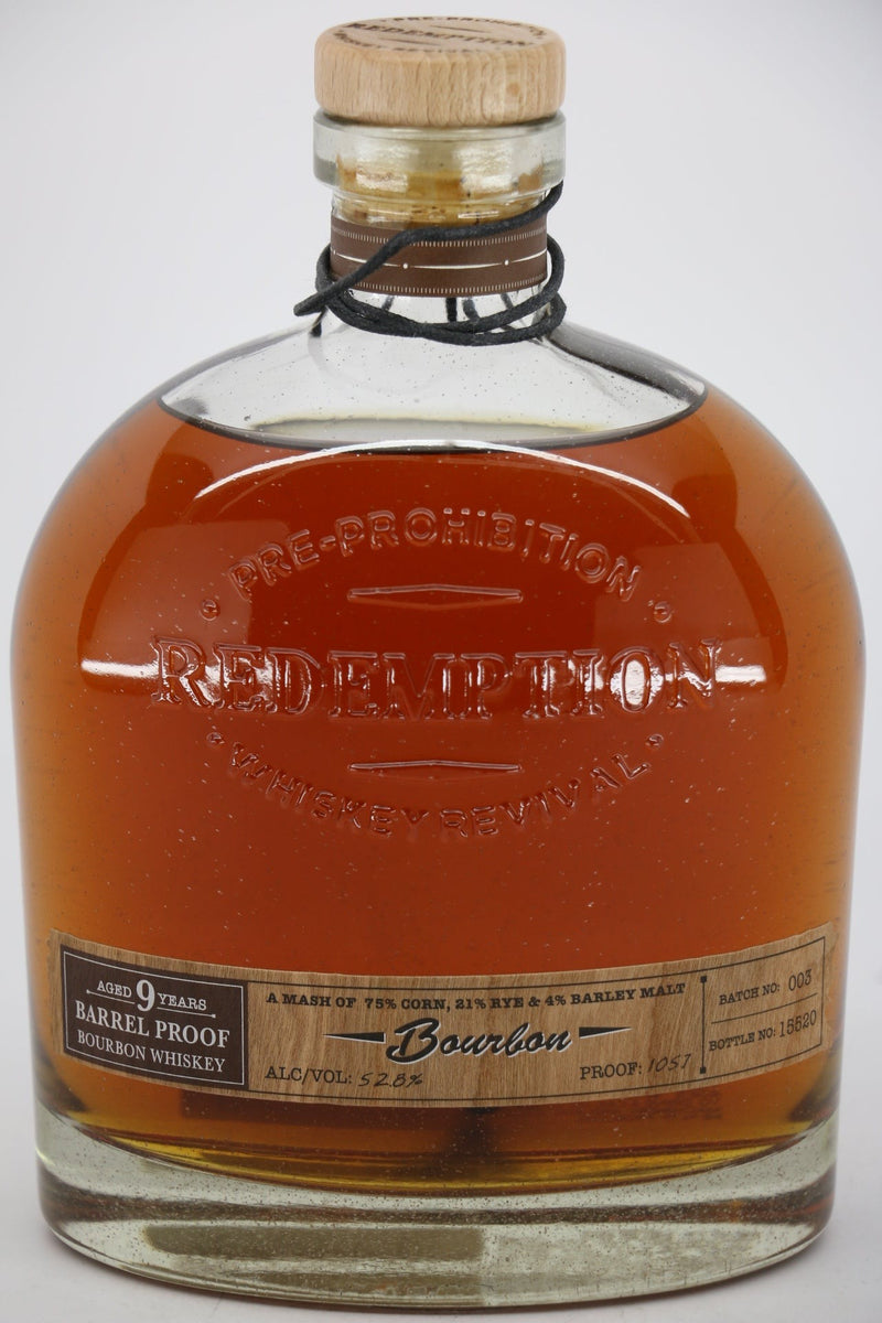 Product Detail  Redemption High Rye Bourbon Whiskey 92 Proof