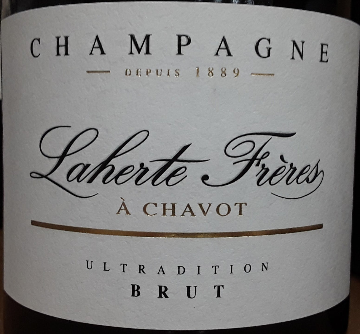 Laherte Freres Ultradition Brut Blanc Champagne NV bottle 750mL from France