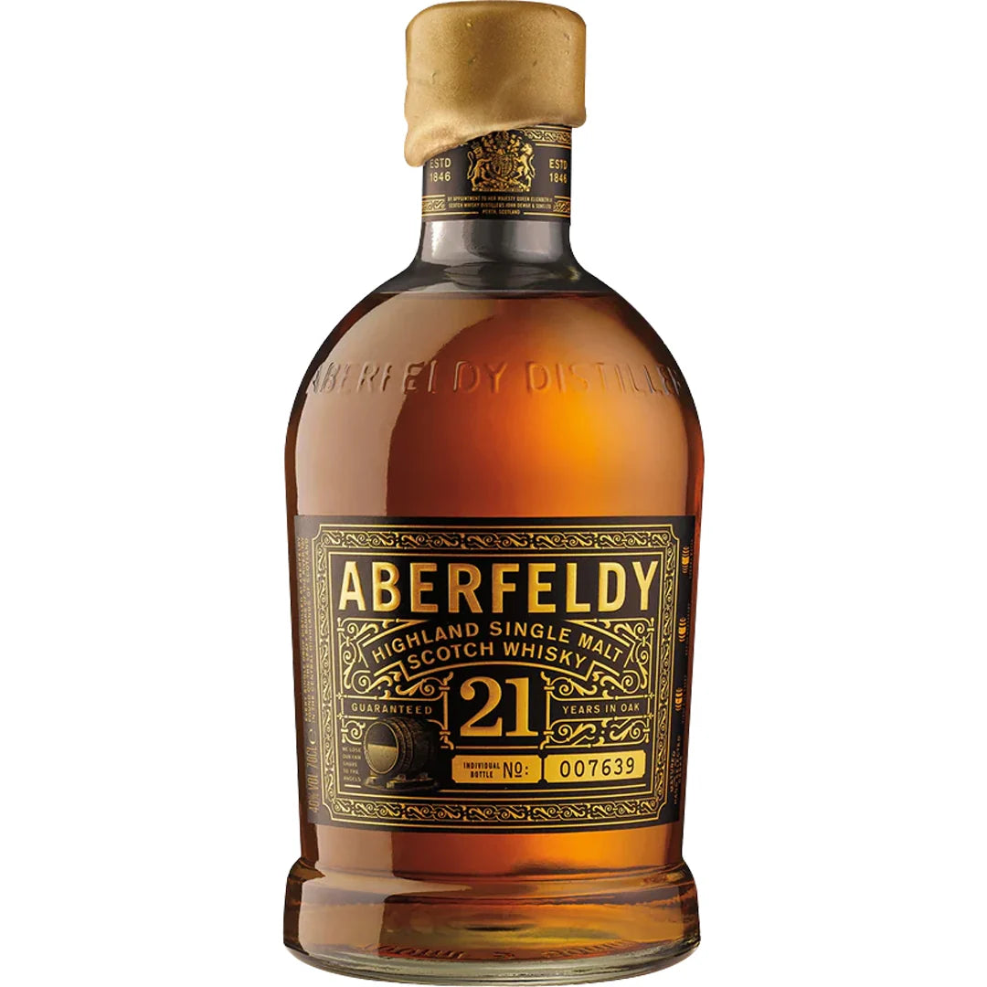 Aberfeldy 21 Year Single Malt Scotch Whiskey 750mL
