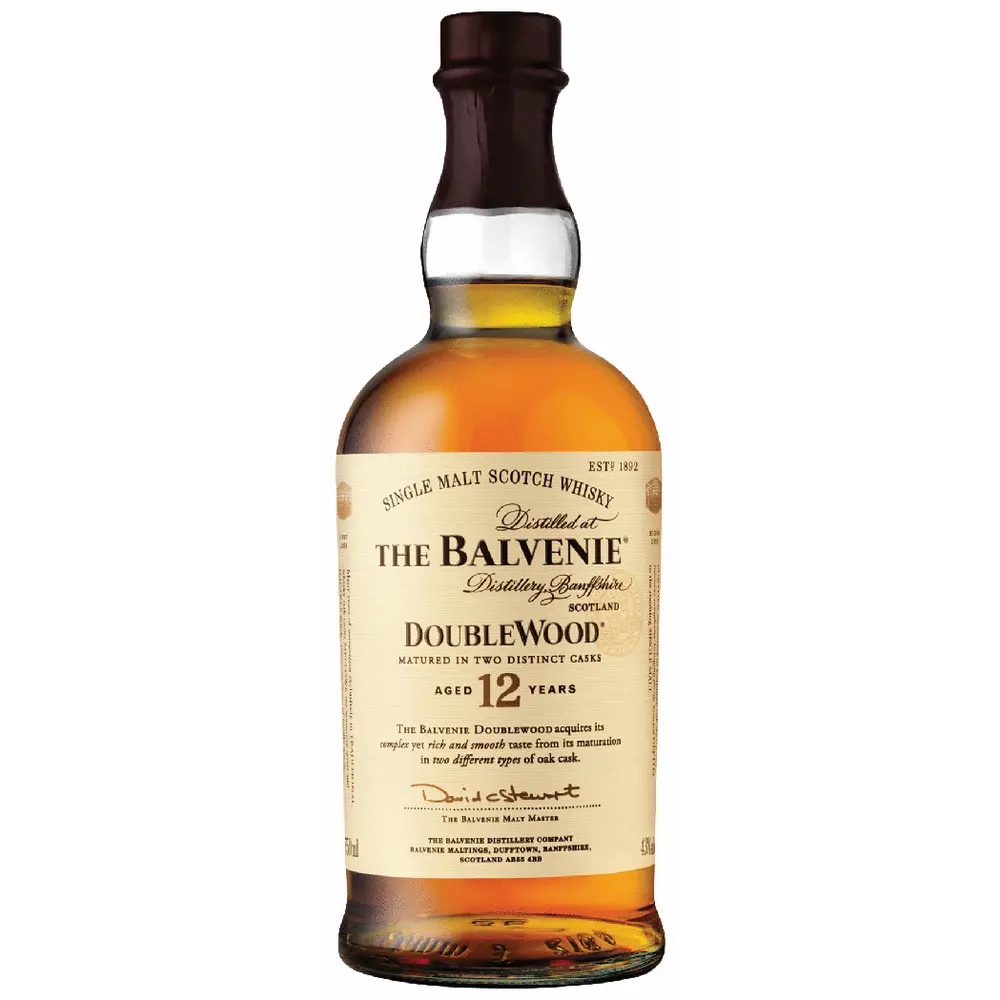Balvenie DoubleWood 12 Year Single Malt Scotch Whiskey 750mL