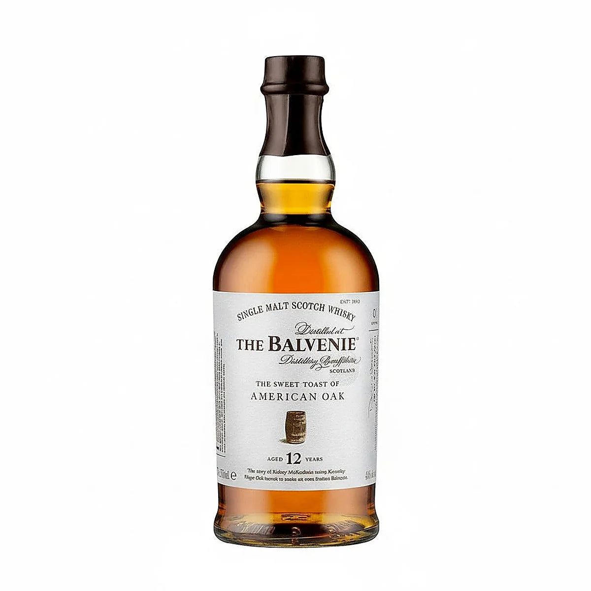Balvenie Sweet Toast of American Oak 12 Year Single Malt Scotch Whiskey 750mL