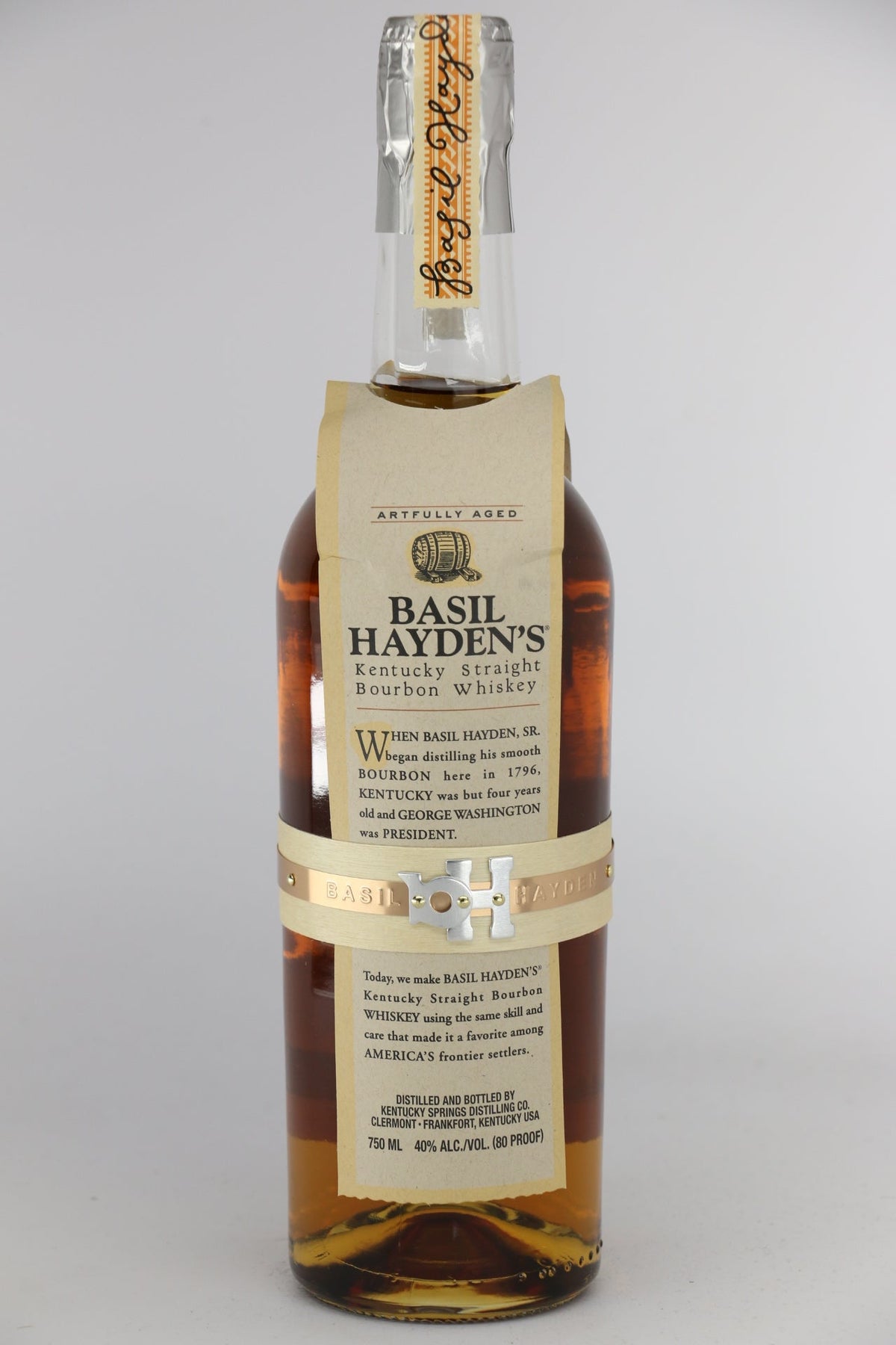 Basil Haydens 8 Year Old Small Batch Bourbon Whiskey 750mL PJ Wine, Inc.