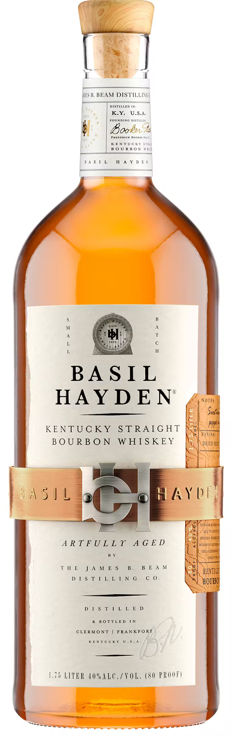Basil Hayden's Small Batch Bourbon Whiskey 1.75L