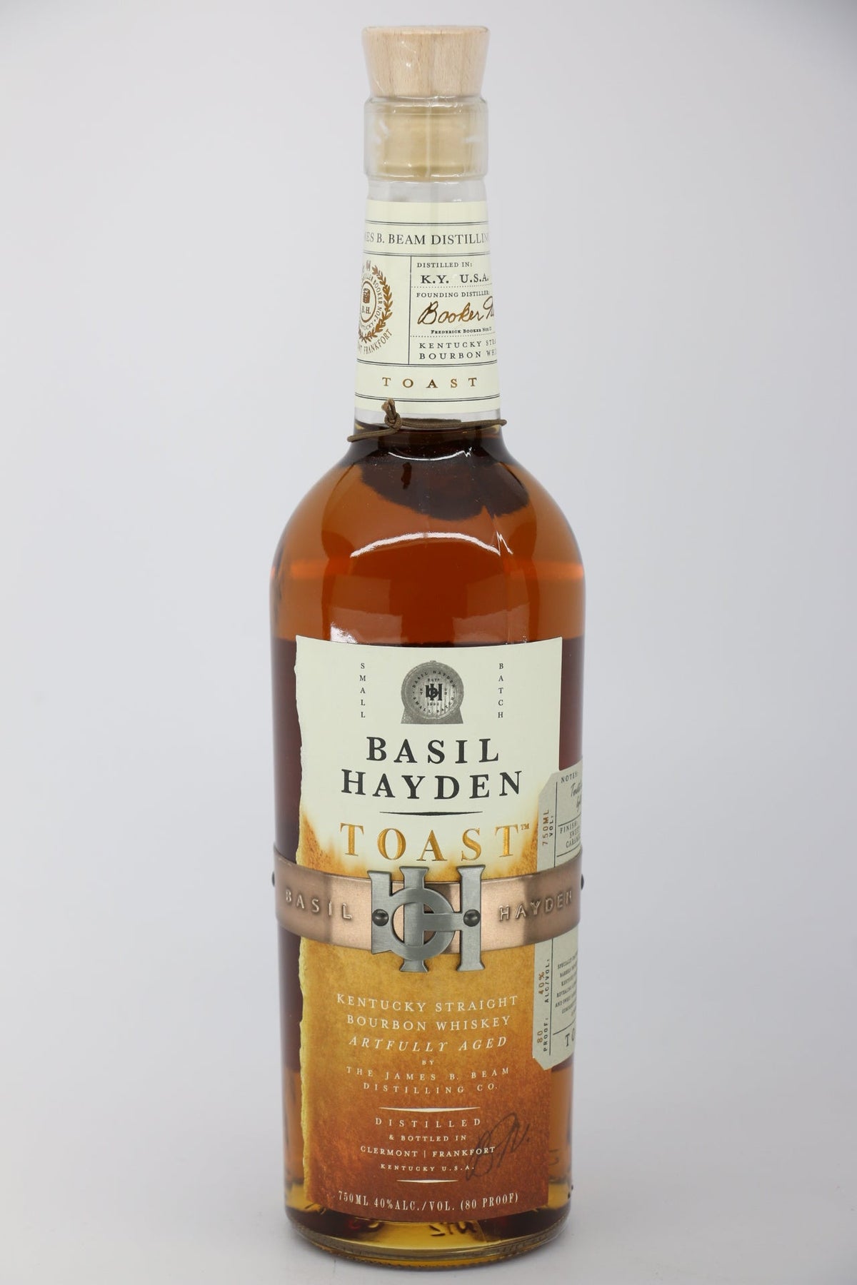 Basil Haydens Toast Bourbon Whiskey 750mL PJ Wine, Inc.