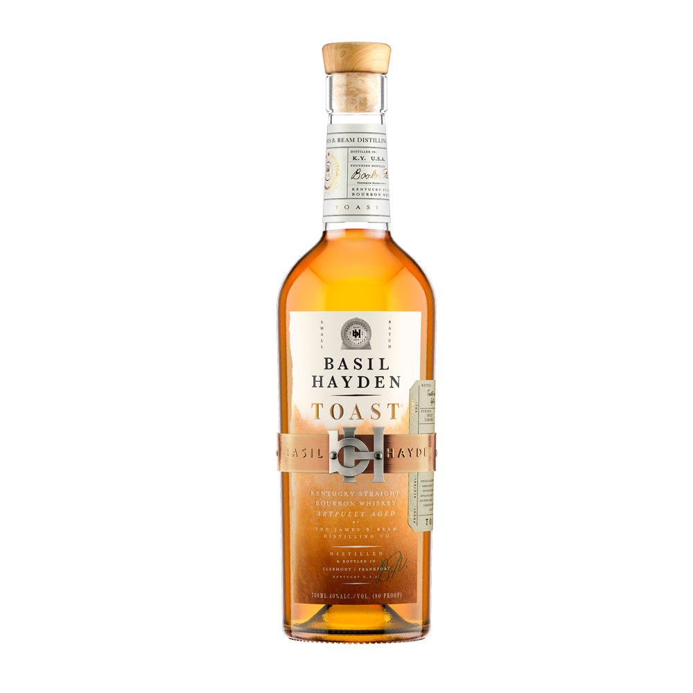 Basil Haydens Toast Bourbon Whiskey 750mL