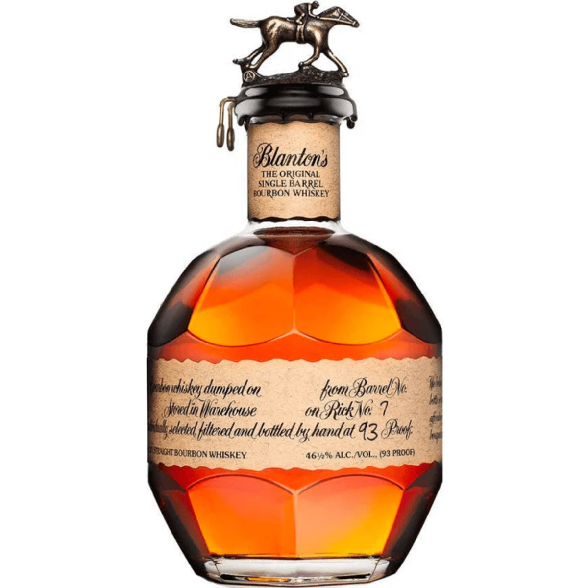 Blanton's Original Singel Barrel Bourbon Whiskey 750mL
