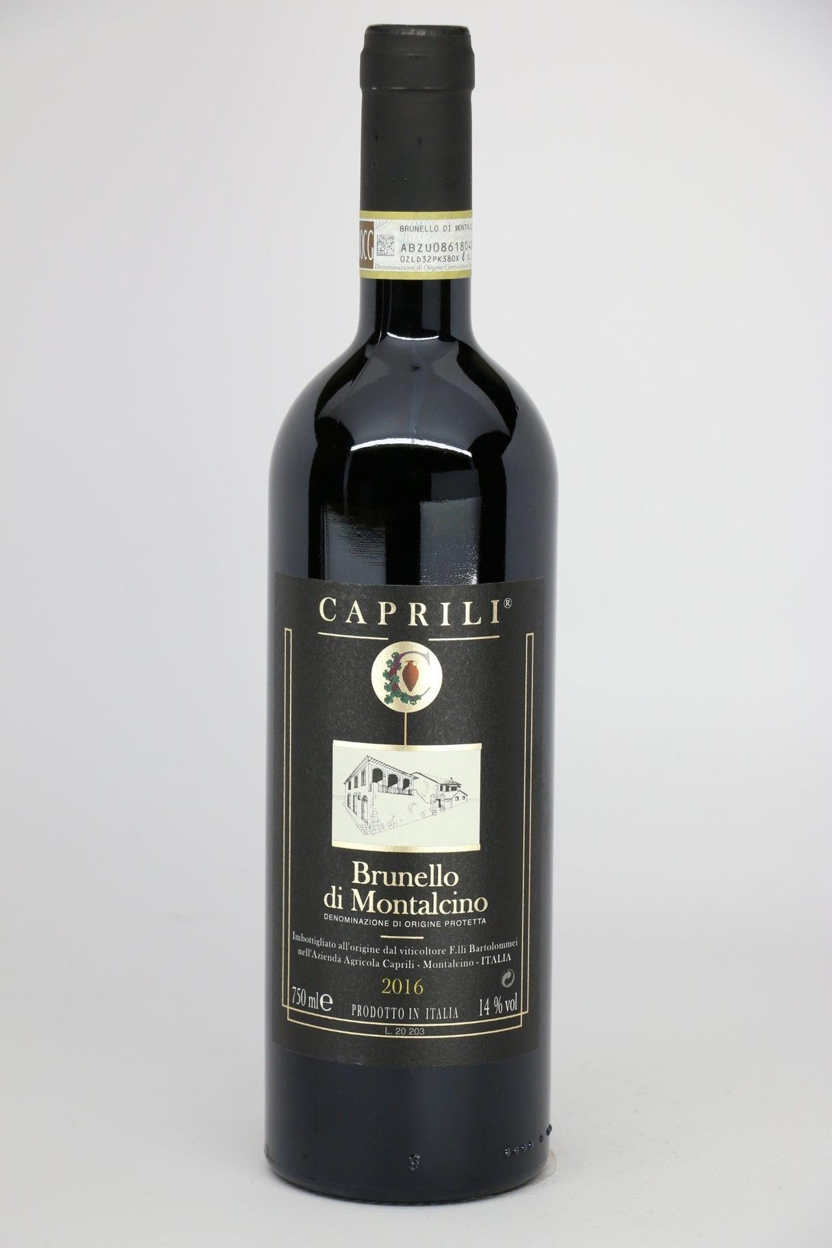 Caprili Brunello di Montalcino 2021 red wine bottle 750mL from Italy