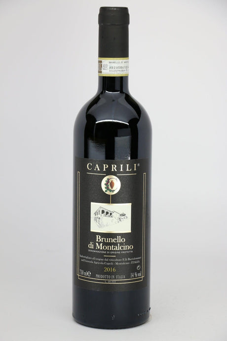 Caprili Brunello di Montalcino 2021 red wine bottle 750mL from Italy