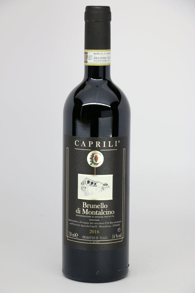 Caprili Brunello di Montalcino 2021 red wine bottle 750mL from Italy