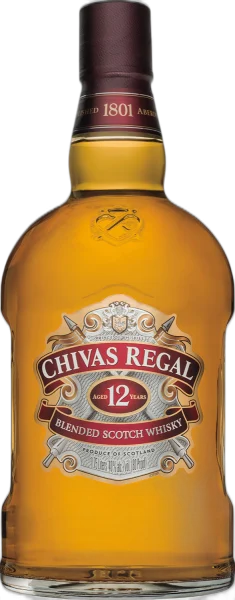 Chivas Regal 12 Year Blended Scotch Whiskey Whiskey 1.75L