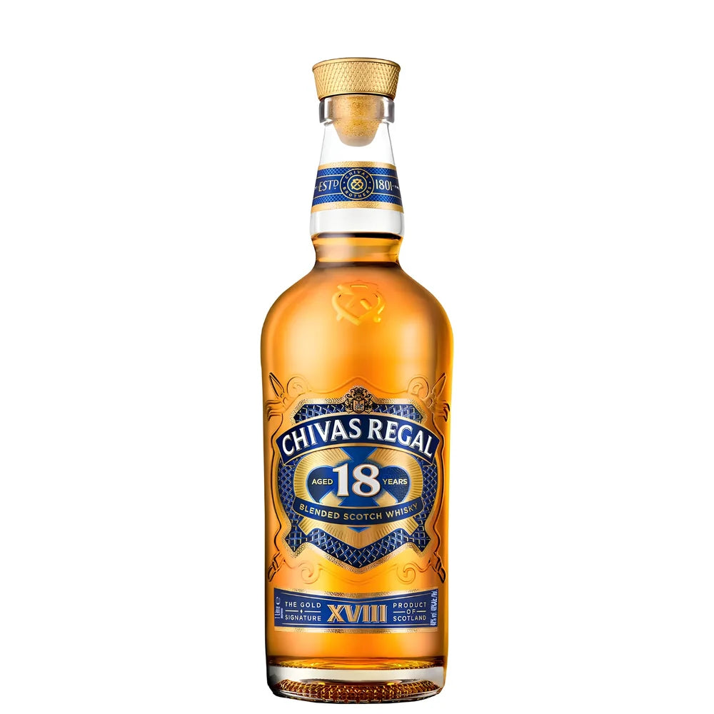 Chivas Regal 18 Year Blended Scotch Whiskey Whiskey 750mL